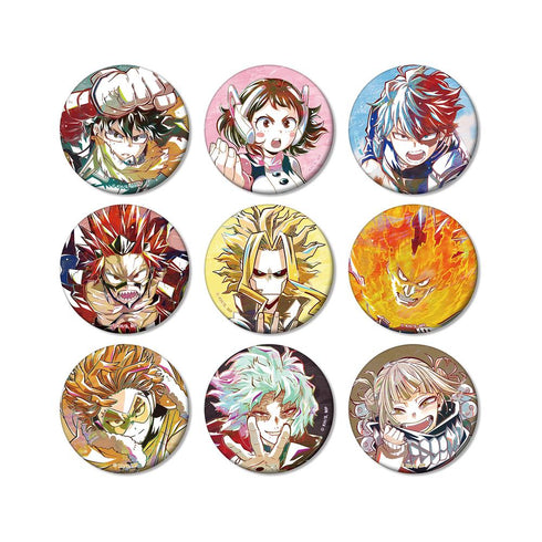 『僕のヒーローアカデミア』トレーディング Ani-Art 第8弾 マット缶バッジ ver.A(単位/BOX)